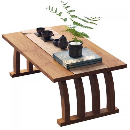 Moso Bamboo Mesa de té, patrón de madera, más colores para elegir,  trozo
