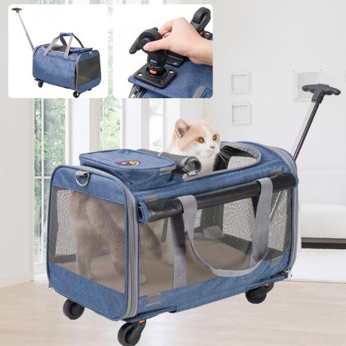 Oxford Pet Trolley Case portable Solid PC