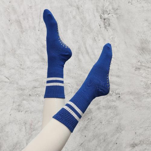 Katoen Vrouwen Yoga Sock Spandex uitdelen Striped meer kleuren naar keuze : Paar