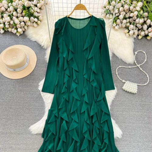 Polyester Einteiliges Kleid, Patchwork, mehr Farben zur Auswahl, :,  Stück