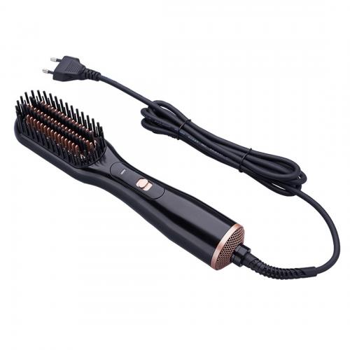 Plastic 3 in 1 & Multifunction Curling Hair Comb anion & different power plug style for choose PC