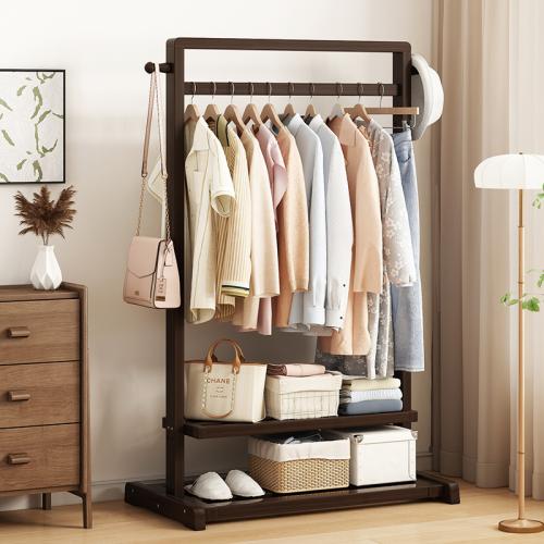 Moso Bamboo Multifunction Clothes Hanging Rack brown PC