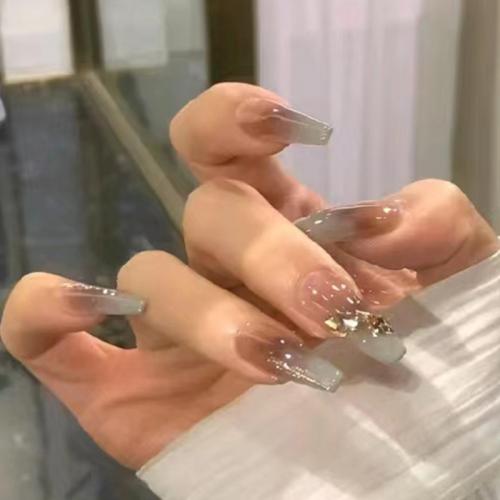 ABS Nail Decal for women & with rhinestone Box