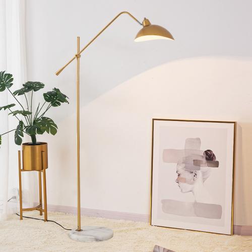 Marble & Iron Adjustable Light Color & adjustable Floor Lamps PC