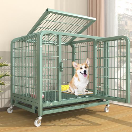 Fer Cage pour animaux de compagnie Vert pièce