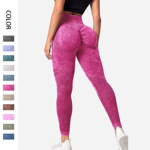Poliamida & Spandex Pantalones Mujer Yoga, Sólido, más colores para elegir,  trozo