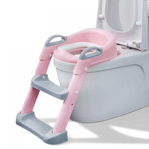 Polypropylene-PP & PVC Children Toilet Seat durable PC