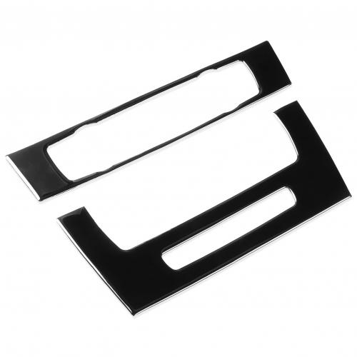 BMW  3Series E90 Vehicle Decorative Frame durable & hardwearing & two piece  Solid black Sold By Set