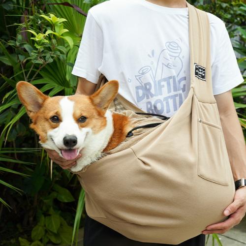 Poliestere Pet Carry taška přes rameno Stampato různé barvy a vzor pro výběr kus