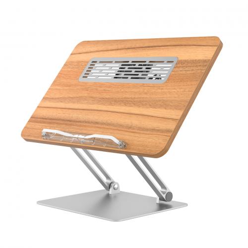 Fiberboard met gemiddelde dichtheid & Aluminium Laptopstandaard stuk