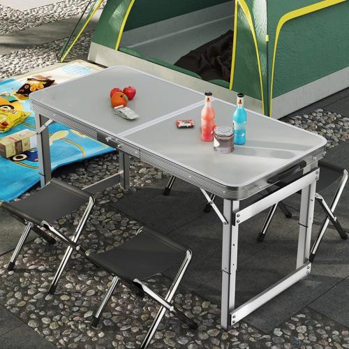 Aluminiumlegierung Faltbarer Tisch, Solide, mehr Farben zur Auswahl,  Stück