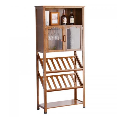 Moso Bamboo Wine Rack for storage PC