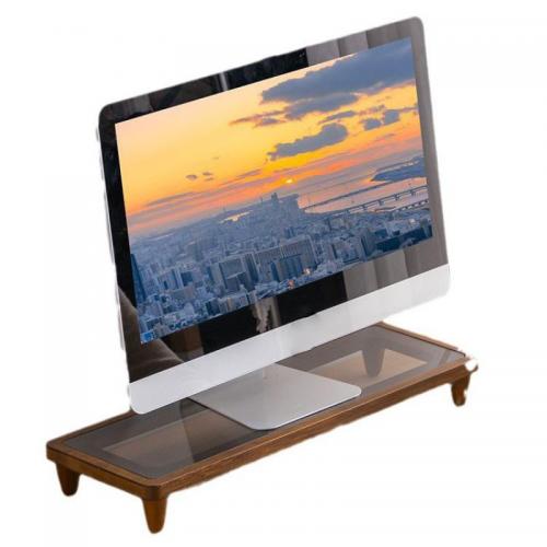 Moso Bamboo & Glass Laptop Stand durable PC
