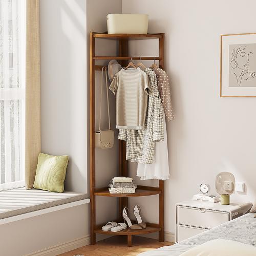 Moso Bamboo Clothes Hanging Rack durable PC