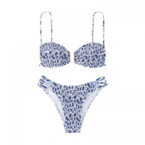 Polyester Bikini & two piece & breathable shivering Set