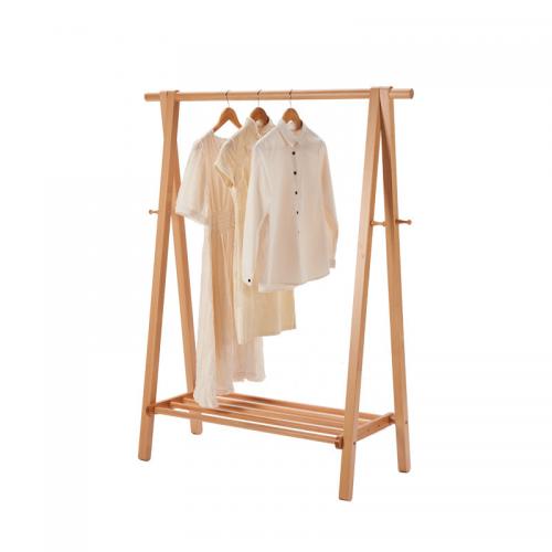 Beech wood foldable Clothes Hanger durable PC