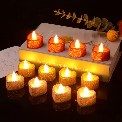 Polypropylene-PP Valentines Gift LED Candle Light Battery Type Lot