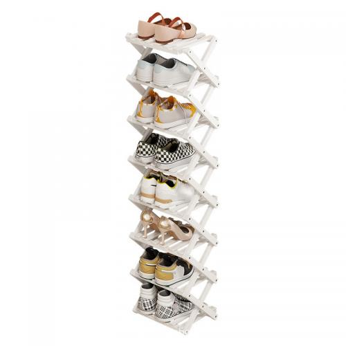 Moso Bamboo foldable Shoes Rack Organizer durable PC