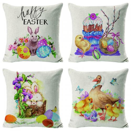 Polyester Throw Pillow durable  printed PC