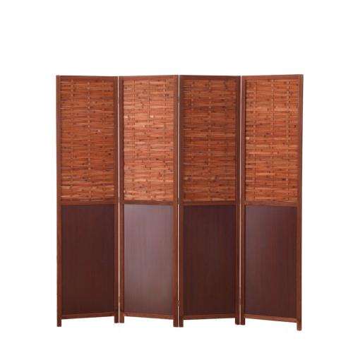 Bamboo & Solid Wood foldable Floor Screen for home decoration & durable Solid Lot