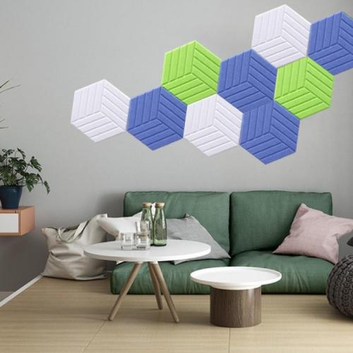 Polyester Acoustic Absorption Panel durable Solid PC