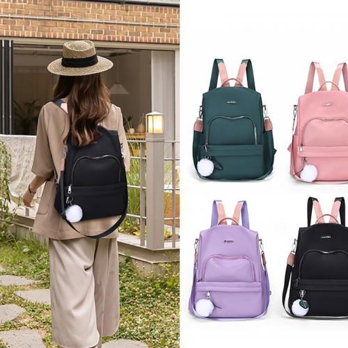 Nylon Backpack durable Solid PC