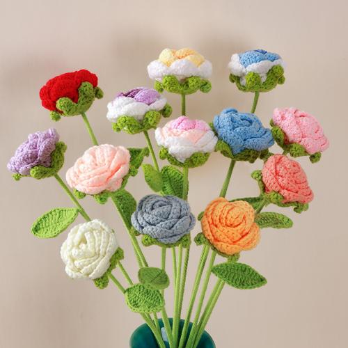 Caddice DIY Artificial Flower for home decoration weave gradient PC