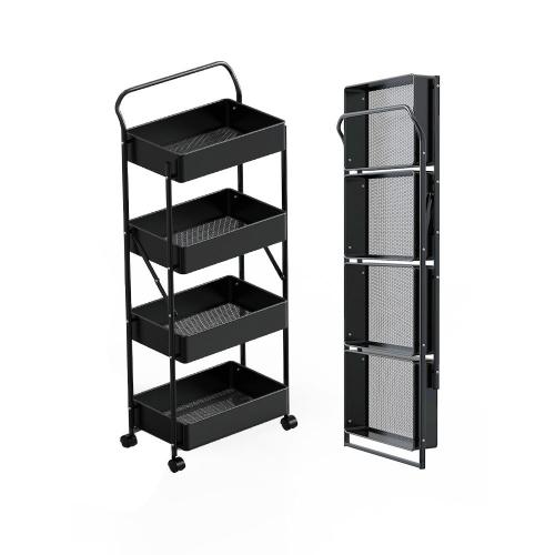 Carbon Steel foldable Kitchen Shelf for storage  Solid PC