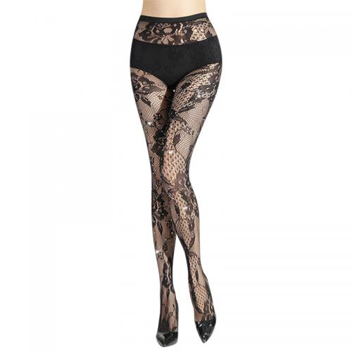 Polyamide Shapewear Sexy Stocking lift the hip & hollow & breathable iron-on Solid Pair