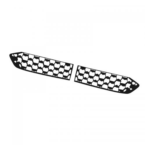 24 Toyota YARIS CROSS Front Grille, durable & hardwearing & two piece, , Solid, black, Sold By Set