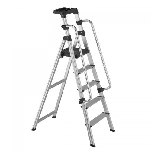 Aluminium Alloy Multifunction Step Ladder durable & portable Solid silver PC