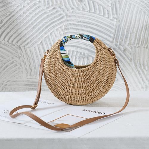 Straw Beach Bag & Easy Matching Woven Tote PC