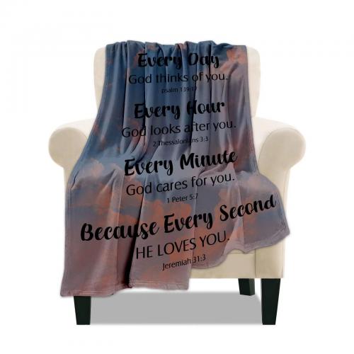 Polyester Soft Blanket printed PC