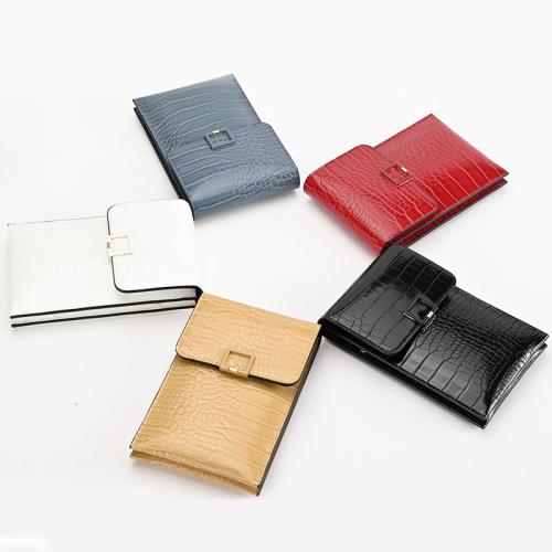 PU Leather Cell Phone Bag durable Solid PC
