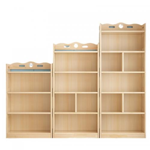 Solid Wood Multilayer Bookshelf for storage PC