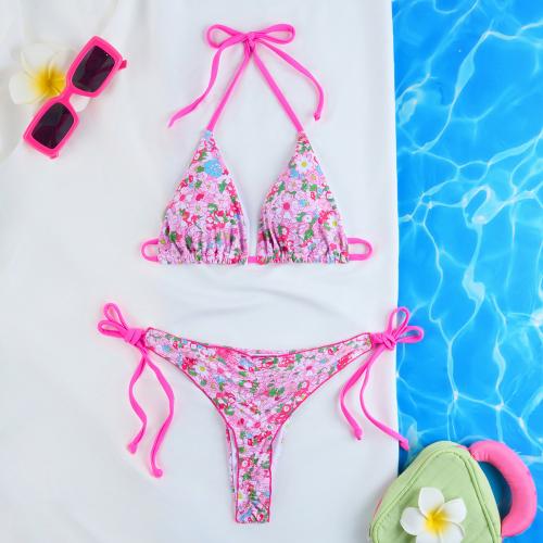 Polyamide Bikini Imprimé Frissons plus de couleurs pour le choix Ensemble