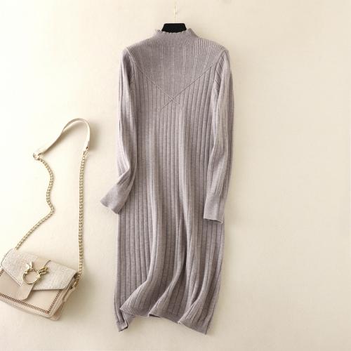 Polyamide Waist-controlled Sweater Dress breathable : PC
