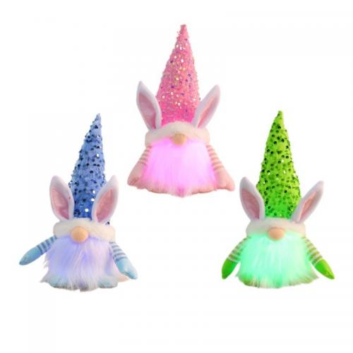 PP Cotton & Plastic & Polyester Easter Design Doll lighting patchwork Cartoon PC