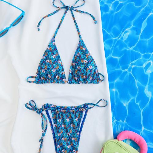 Polyamid Bikini, Gedruckt, unterschiedliche Farbe und Muster für die Wahl, mehr Farben zur Auswahl,  Festgelegt