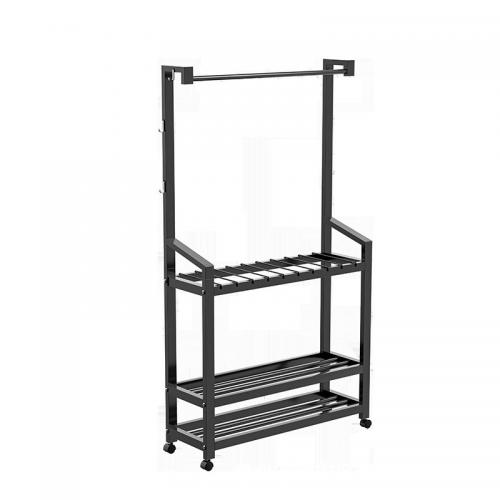 Iron Clothes Hanging Rack durable & hardwearing Solid PC