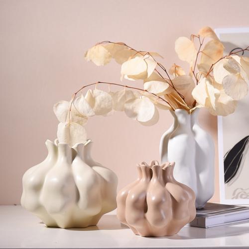セラミックス 花瓶 単色 選択のためのより多くの色 一つ