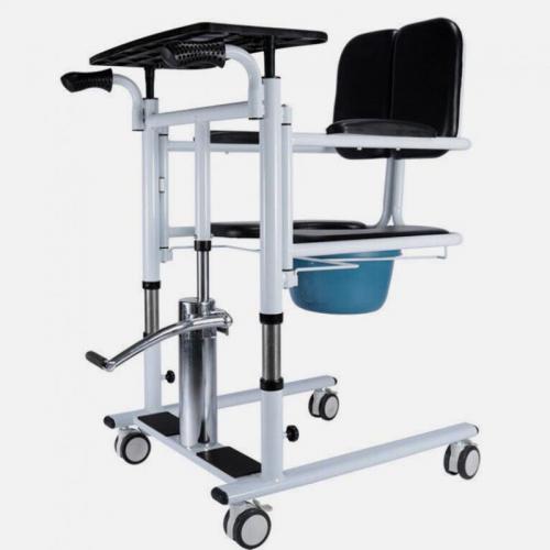 Aluminum Patient Lift Transfer Chair rotatable & portable PC