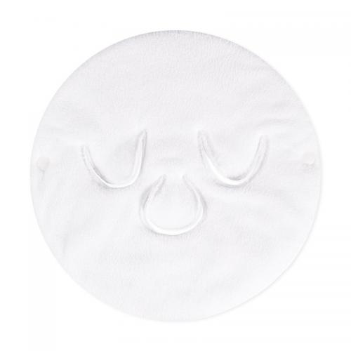 Korallen-Fleece Dampfendes Handtuch für das Gesicht, Weiß,  Stück