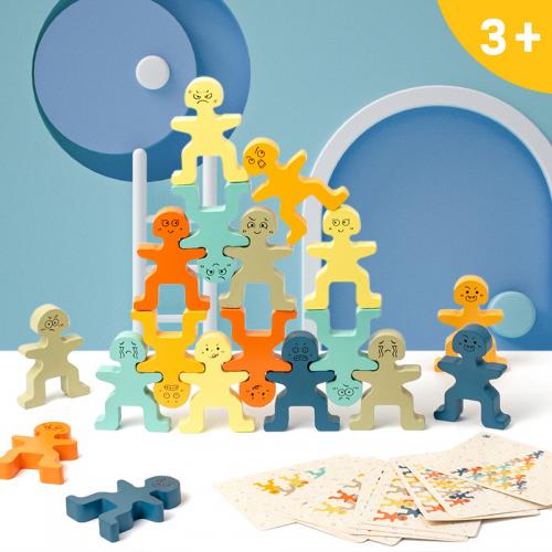 Wooden Children Early Educational Toys for children Solid multi-colored PC