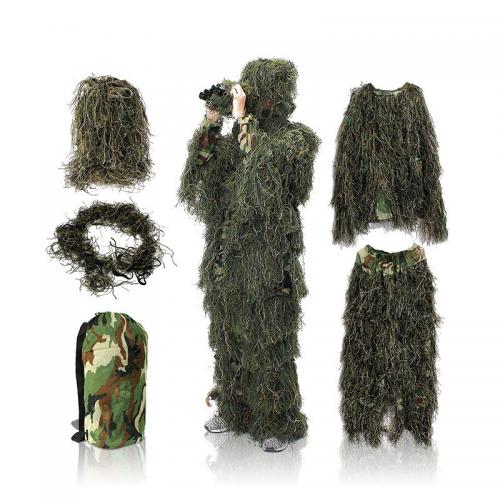 Polyester Ghillie Suit patchwork Set