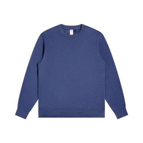 Polyester Women Sweatshirts fleece & thickening & loose Solid PC