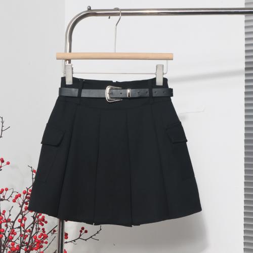 Polyester A-line & High Waist Skirt slimming & anti emptied PC