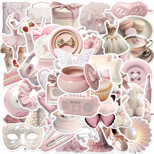 PVC Rubber easy cleaning & Waterproof Decorative Sticker for home decoration Bag