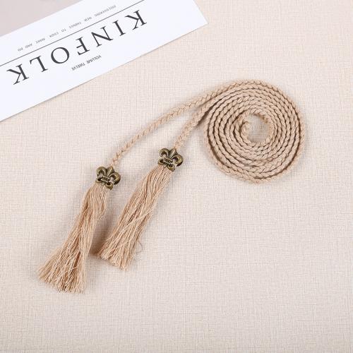 Cotton Easy Matching & Tassels Fashion Belt Solid PC