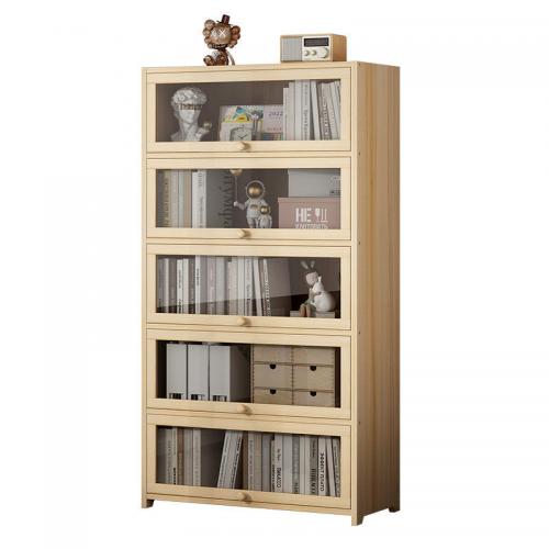 Pine Shelf for storage & dustproof PC
